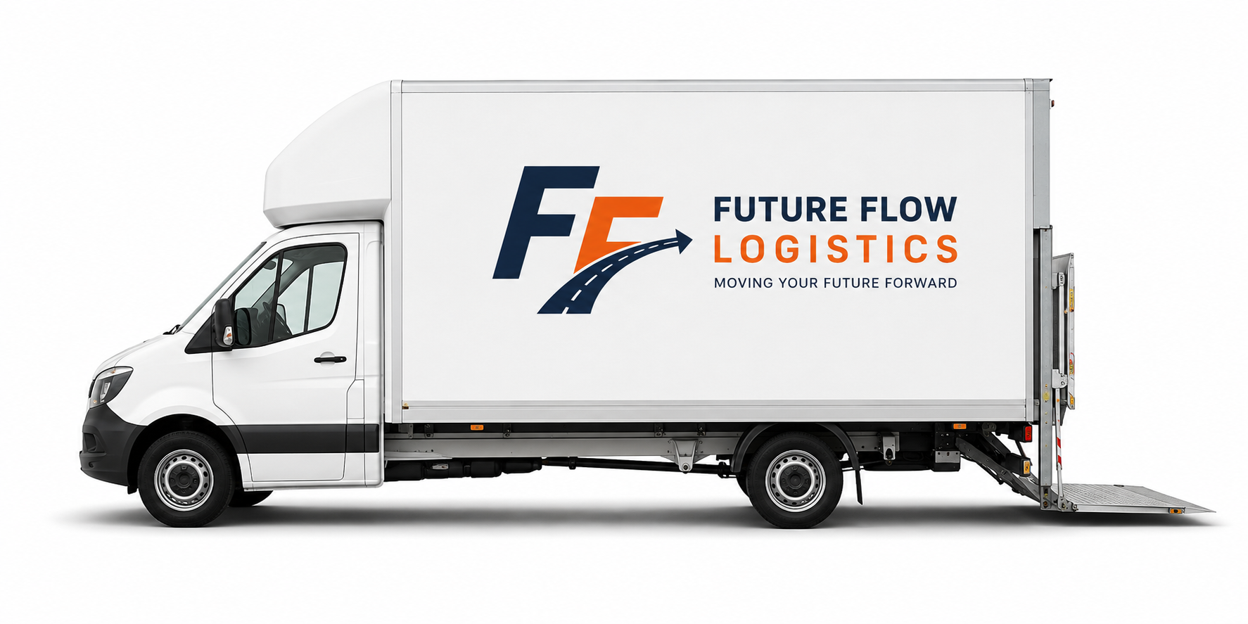 FutureFlow Logistics Luton Van (tail-lift)